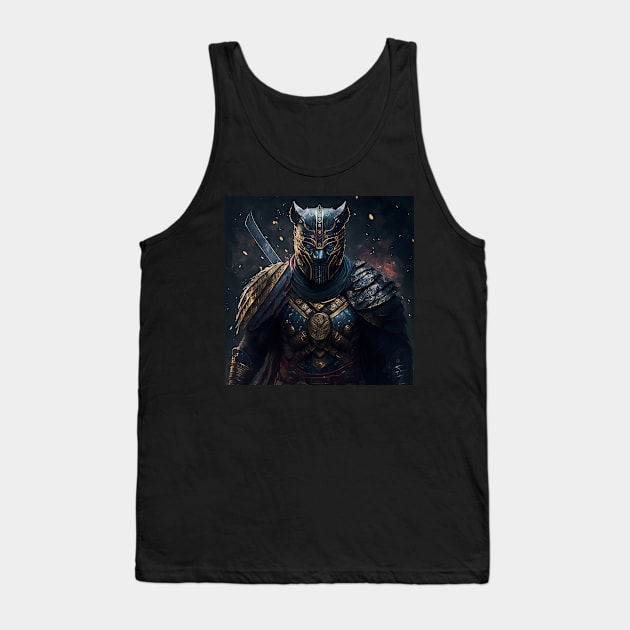 Samurai Panther Tank Top by Abili-Tees